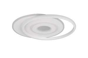 NAZAR - Nowoczesna lampa sufitowa 1xLED zintegrowany 3000K - kolor biały