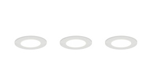 HIMAL - Sufitowe oczko podtynkowe 3xLED zintegrowany 2700-4000K - kolor biały