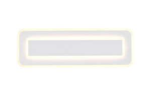 RIVA - Nowoczesna lampa sufitowa 1xLED zintegrowany 2700-6500K - kolor biały