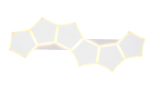 ZAYA - Nowoczesna lampa sufitowa 1xLED zintegrowany 2700-6500K - kolor biały