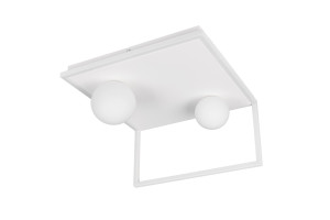 AROLA - Nowoczesna lampa sufitowa 1xLED zintegrowany 2300+3000+4000K - kolor biały