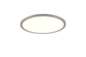 YUMA - Nowoczesna lampa sufitowa 1xLED zintegrowany 3000-6500K - kolor srebrny i odcienie srebra
