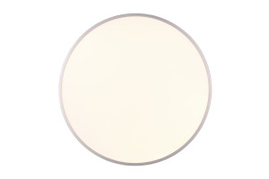 YUMA - Nowoczesna lampa sufitowa 1xLED zintegrowany 3000-6500K - kolor srebrny i odcienie srebra