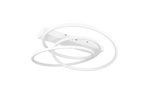 DARVIN - Nowoczesna lampa sufitowa 1xLED zintegrowany 2300-3000-4000K - kolor biały