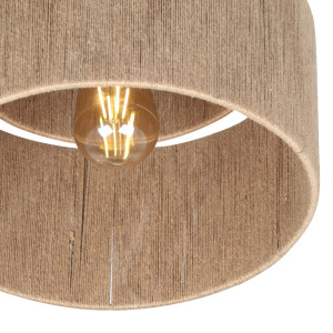 SMILLA - Nowoczesna lampa sufitowa 1xE27 - kolor naturalny