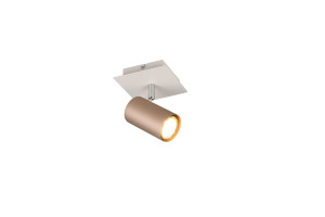 MARLEY - Nowoczesna lampa sufitowa 1xGU10 - kolor brązowy i odcienie brązu