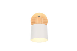 SHANTI - Lampa - montaż do sufitu i ścian 1xE14 - kolor szary i odcienie szarości