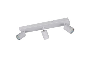 SOKA - Lampa sufitowa - reflektorki 3xGU10 - kolor biały