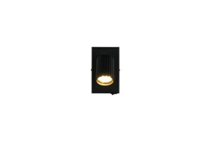 SOKA - Lampa - montaż do sufitu i ścian 1xGU10 - kolor czarny