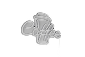COFFEE - Nowoczesna lampa ścienna 1xLED zintegrowany - kolor naturalny