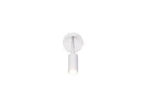 TARYN - Nowoczesna lampa ścienna 1xGU10 - kolor biały