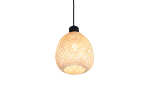 AMELIE - Wisząca lampa nowoczesna 1xE27 - kolor czarny