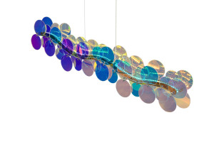 PULSE - Nowoczesna lampa wisząca 1xLED zintegrowany 4000K - kolor naturalny