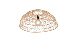 PAULETTE - Wisząca lampa nowoczesna 1xE27 - kolor czarny
