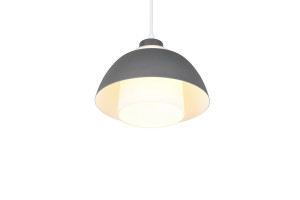 TILOS - Wisząca lampa nowoczesna 1xE27 - kolor czarny