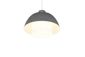 TILOS - Wisząca lampa nowoczesna 1xE27 - kolor czarny