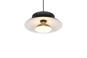 AMARILA - Wisząca lampa nowoczesna 1xE27 - kolor czarny