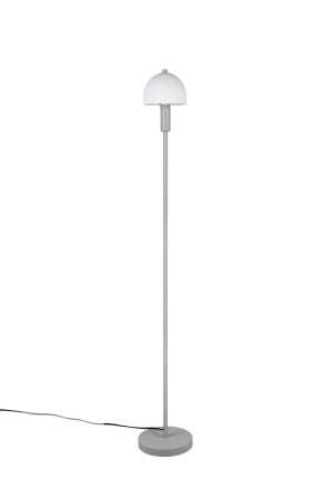 GLENN - Lampa podłogowa 1xE14 - kolor szary i odcienie szarości