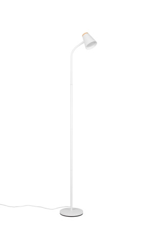 PONGO - Lampa podłogowa 1xLED zintegrowany 3000K - kolor biały