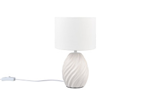 MELVA - Lampa stołowa 1xE14 - kolor biały