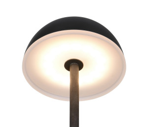 TEMBO - Lampa stołowa 1xLED zintegrowany 3000-6500K - kolor czarny