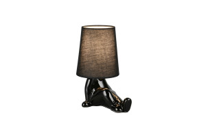 HUMA - Lampa stołowa 1xE14 - kolor czarny