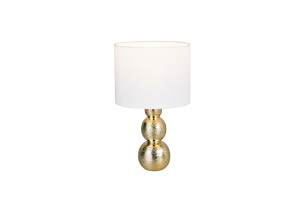 LOVA - Lampa stołowa 1xE27 - kolor złoty i odcienie złota