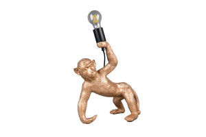 BOBO - Lampa stołowa 1xE27 - kolor złoty i odcienie złota