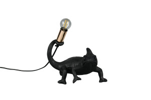 CRAWLY - Lampa stołowa 1xE14 - kolor czarny