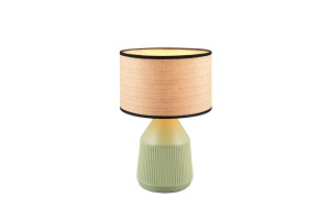 FORMENTERA - Lampa stołowa 1xE27 - kolor zielony