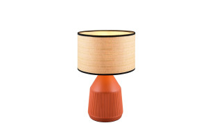 FORMENTERA - Lampa stołowa 1xE27 - kolor beżowy