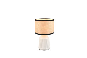 FORMENTERA - Lampa stołowa 1xE14 - kolor biały