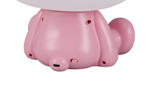 HOPPER - Lampa stołowa 1xLED zintegrowany 3000K - kolor różowy