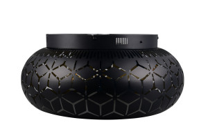 BIDAR - Lampa z wentylatorem 3xE27 - kolor złoty i odcienie złota