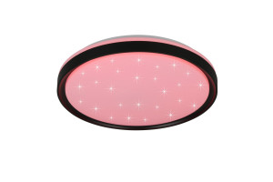 SOLIT - Nowoczesna lampa sufitowa 1xLED zintegrowany 2700-6500K - kolor czarny