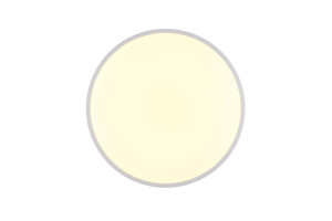SLOPE - Nowoczesna lampa sufitowa 1xLED zintegrowany 2700-6500K - kolor biały