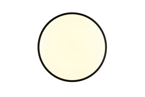 SLOPE - Nowoczesna lampa sufitowa 1xLED zintegrowany 2700-6500K - kolor czarny
