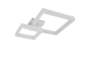 CAMINO - Nowoczesna lampa sufitowa 1xLED zintegrowany 4000K - kolor biały