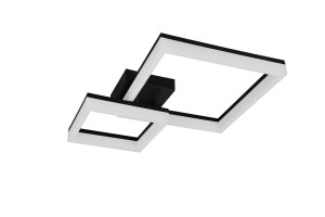 CAMINO - Nowoczesna lampa sufitowa 1xLED zintegrowany 3000K - kolor czarny