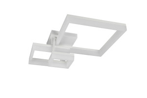 CAMINO - Nowoczesna lampa sufitowa 1xLED zintegrowany 4000K - kolor biały
