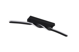 GINKO - Nowoczesna lampa sufitowa 1xLED zintegrowany 3000K - kolor czarny