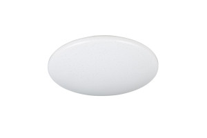 POLLUX - CZUJNIK RUCHU IP44 - Nowoczesna lampa sufitowa 1xLED zintegrowany 3000K - kolor biały