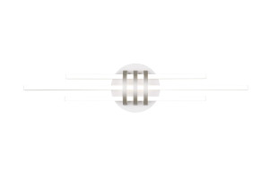 CINTO - Lampa sufitowa 1xLED zintegrowany 4000K - kolor biały