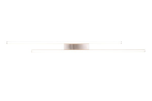 ODIO - Lampa sufitowa 1xLED zintegrowany 3000K - kolor srebrny i odcienie srebra