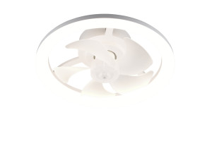 PAJALA - Nowoczesna lampa sufitowa 1xLED zintegrowany 2700-6500K - kolor biały