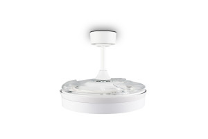 KERAVA - Nowoczesna lampa sufitowa 1xLED zintegrowany 2700-6500K - kolor biały