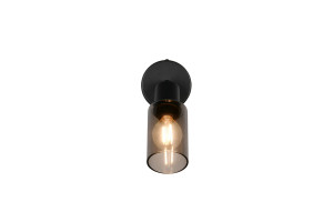 MARS - Lampa - montaż do sufitu i ścian 1xE14 - kolor czarny