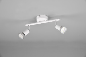 PARIS - Lampa sufitowa - reflektorki 2xGU10 - kolor biały