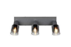CADIZ - Lampa sufitowa - reflektorki 3xE14 - kolor antracyt