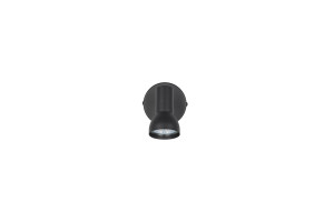 CANTAR - Lampa - montaż do sufitu i ścian 1xGU10 - kolor czarny